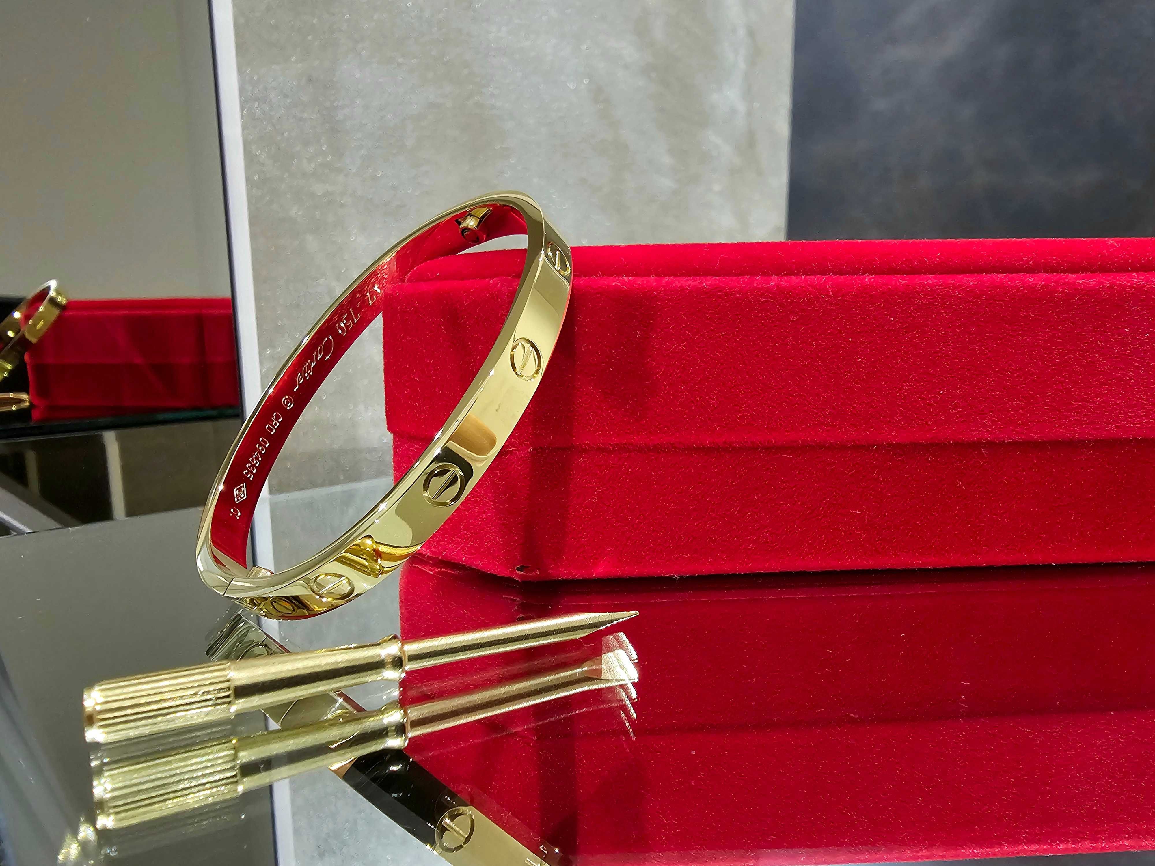 CARTIER Love Gold Гривна с Отверка