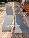 Sezlong curte, 2 bucati