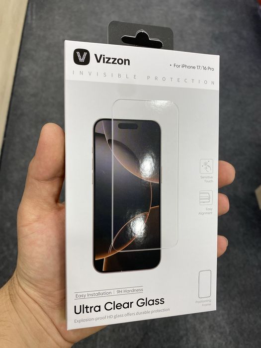 Iphone 17 pro va 17 pro Max ga chehol va steklo orginal