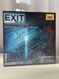 Exit «Затонувшие сокровища» настольная игра-квест, б/у