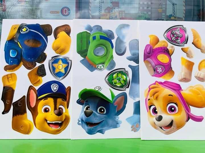 Конструктор с винтоверт- 3D мозайка Пес Патрул