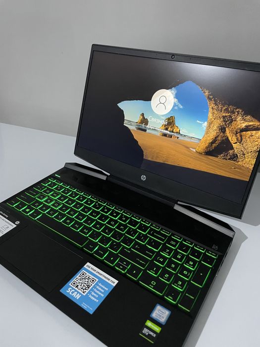 Продам ноутбук HP Pavilion Gaming 15(intel core i5/8gb/256gb SSD)