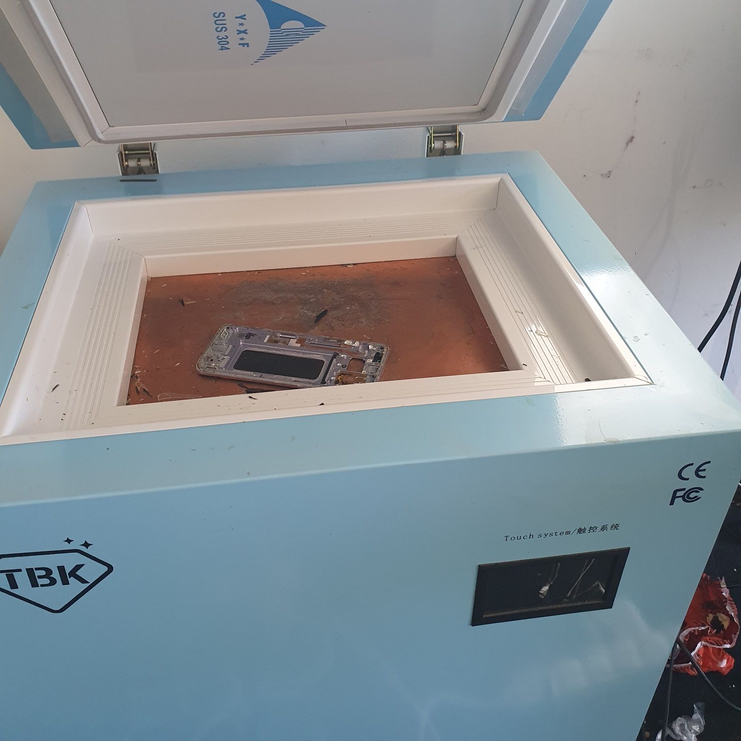 TBK 598  -180°  LCD  freezer criogenic congelator
