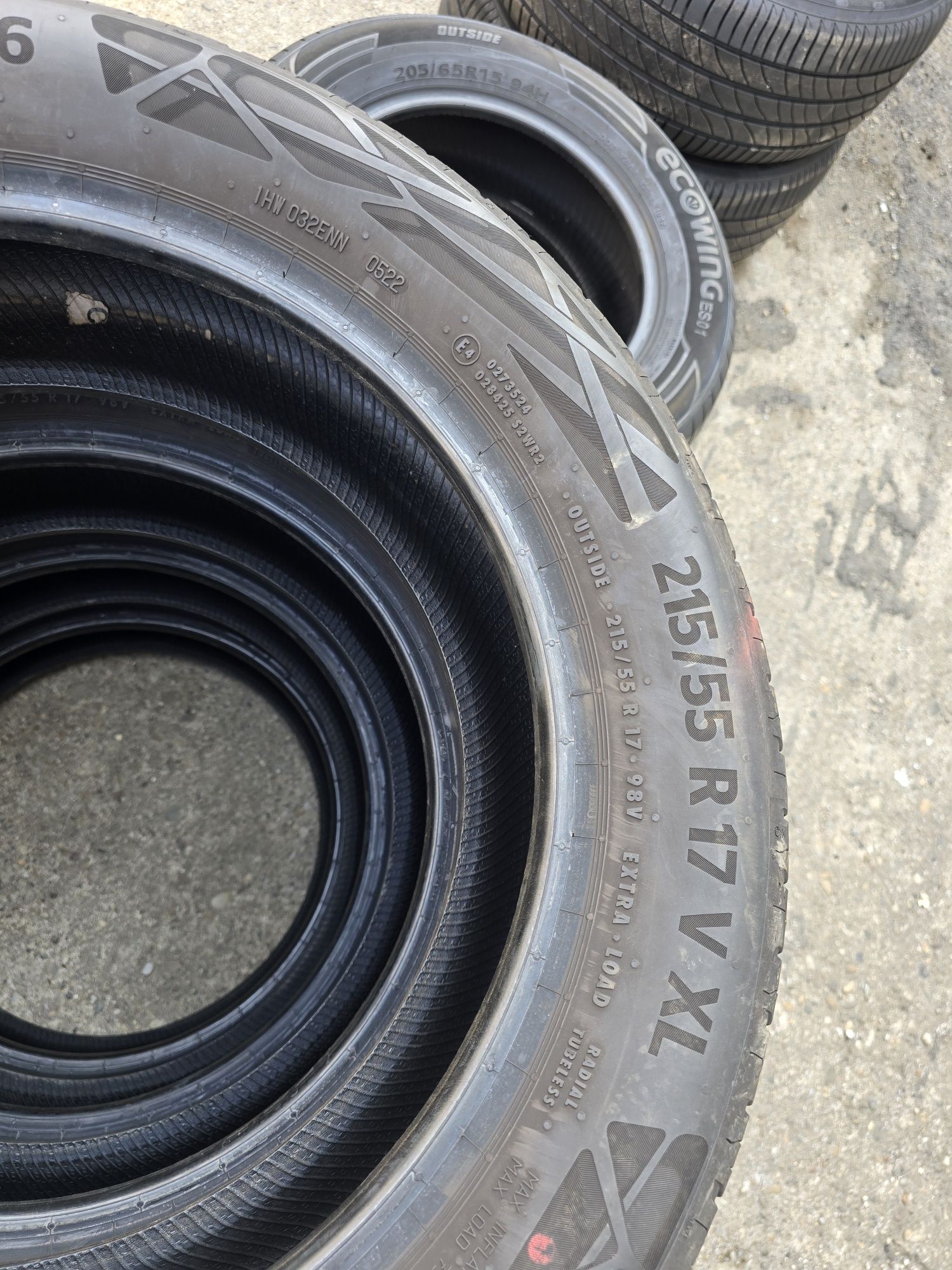 4x 215/55/17 VARA CONTINENTAL 2022 Stare ca noi