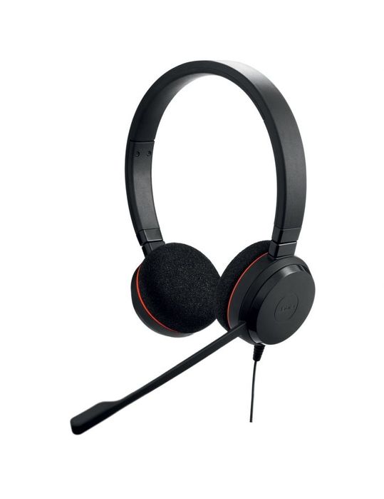 Casti cu microfon Jabra EVOLVE 20 MS Stereo, USB-A, Black