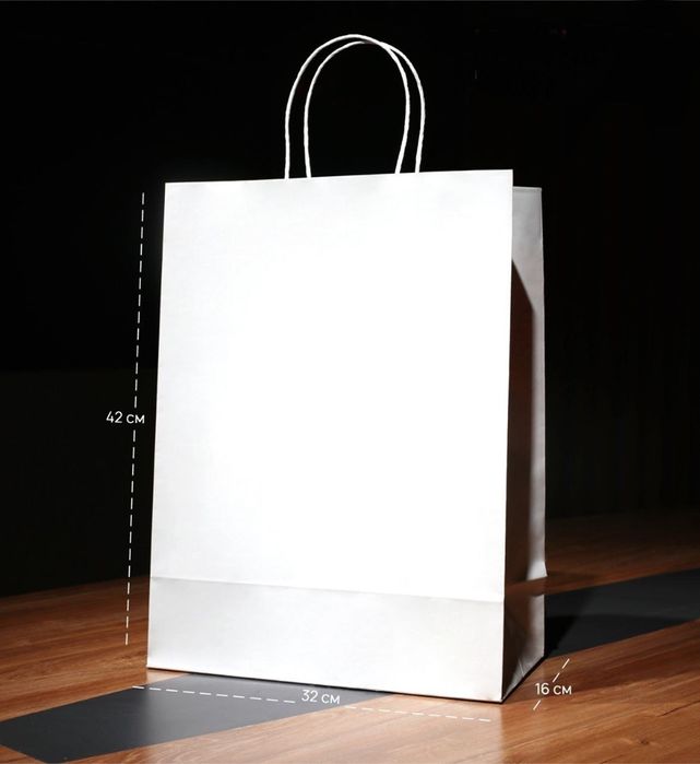 Бумажные пакеты и  крафт пакеты