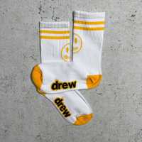 Чорапи Drew- бели/черни