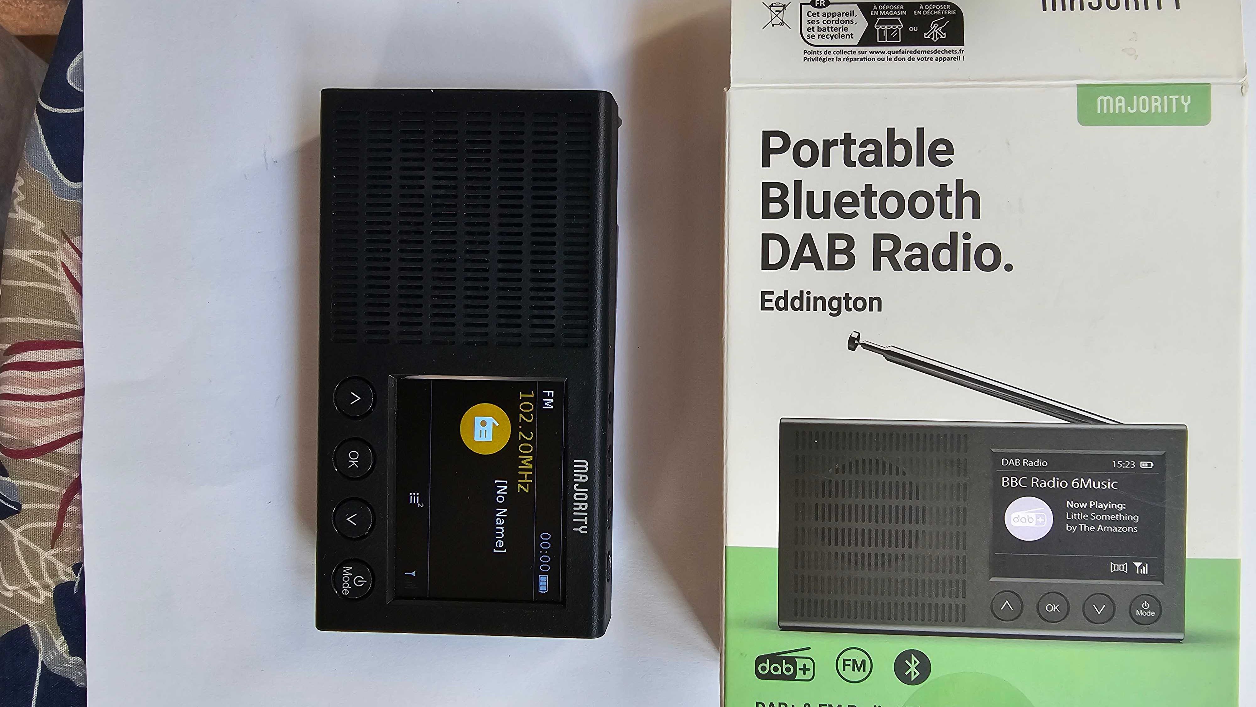 Vand radio Majority Eddington, DAB digital, cumparat de la Amazon, nou