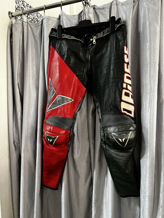 Pantaloni moto piele Dainese mar 54