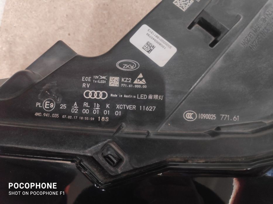 Ляв фар Audi Q7 Matrix LED 2017г.