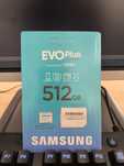 Карта памет Samsung EVO Plus, microSDXC, UHS-I, 512GB, Адаптер