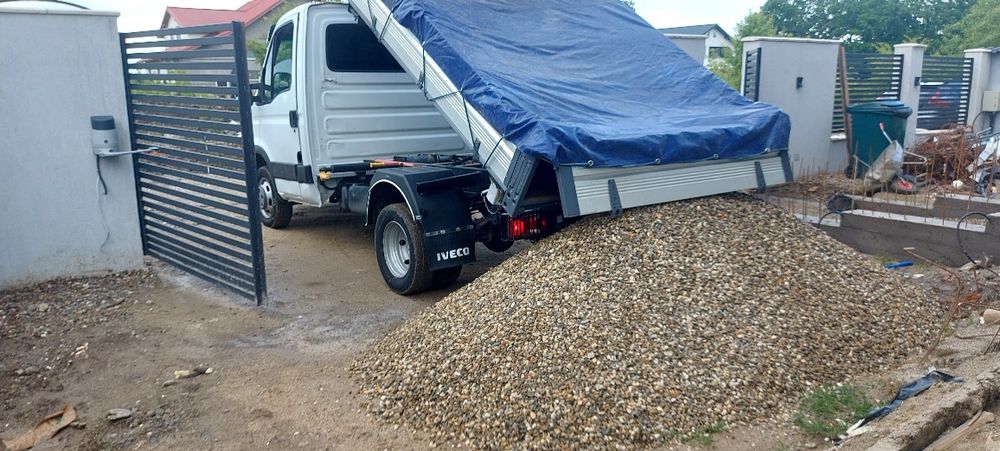 Transport agregate( nisip, balastru,etc) si marfuri