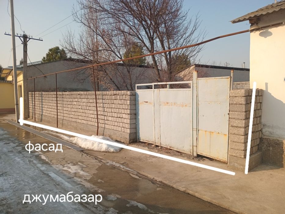 Jumabozorda 2 sotok pustoy uchastka sotiladi