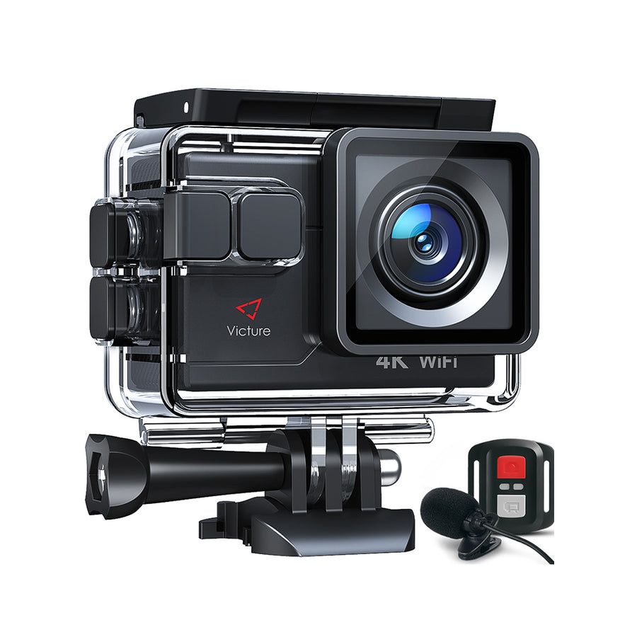 Victure Action Cam AC700 4K 20MP WiFi подводна камера 40м Ultra HD, 2’