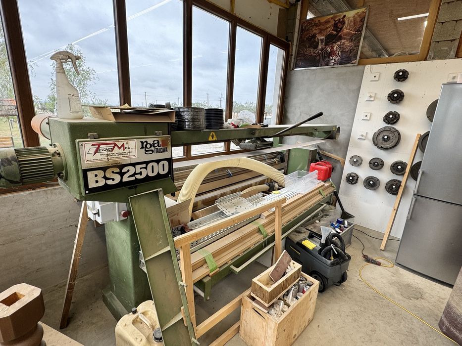 Vand masina de slefuit+presa hidraulica functionale