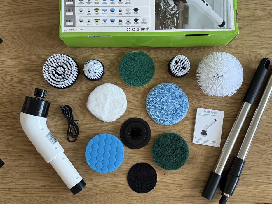 Електрическа четка за почистване комплект 9 части