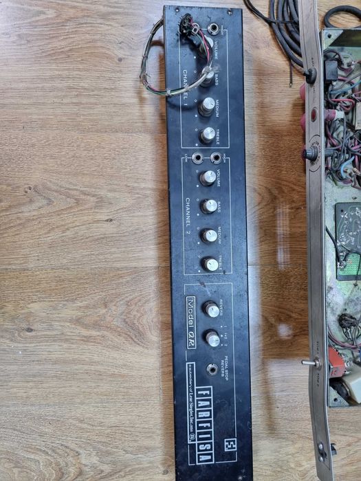 Amplificator lampi, tuburi electronice Farfisa OR200 , ecc83 , el34