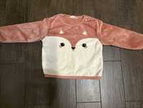 Jumper roz cu vulpita 4-6 Y