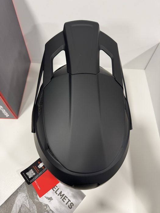 Велосипедна каска Alpina Roca black matt