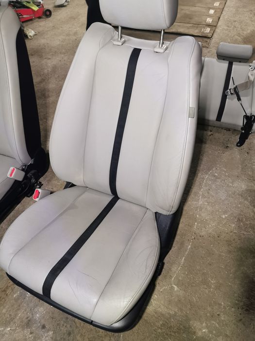 Scaune fata Mazda cx-7 2008 piele albe