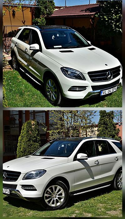 Mercedes-Benz ML PROPRIETAR, 2.2 D, Euro 6, cam 360 grade, panoramic, Android, CarPlay