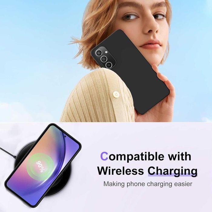 Husă Eiselen Samsung Galaxy A54 5G Silicon moale TPU Negru