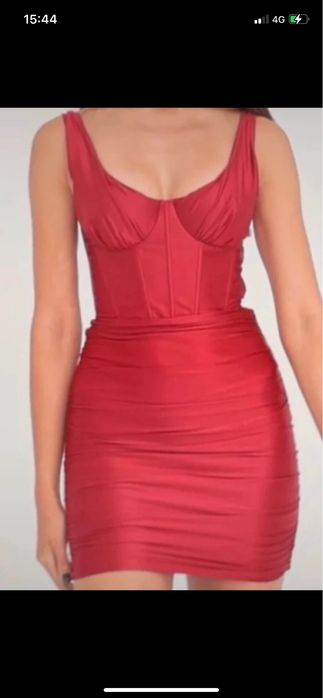 Elisabetta franchi rochie superba cu corset