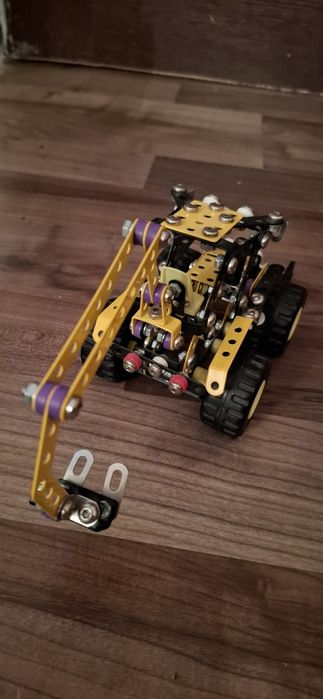 Jucărie Buldoexcavator din metal