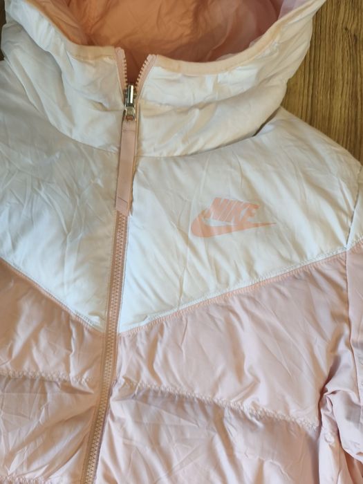 Двулицево дамско яке естествен пух  Nike p-p XL