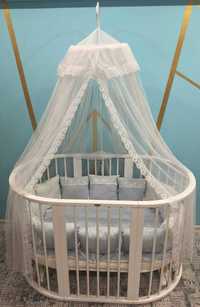 Детская кроватка трансформер  Premium Baby 8в1
