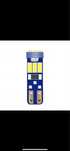 Bec led T5 6500k Alb rece