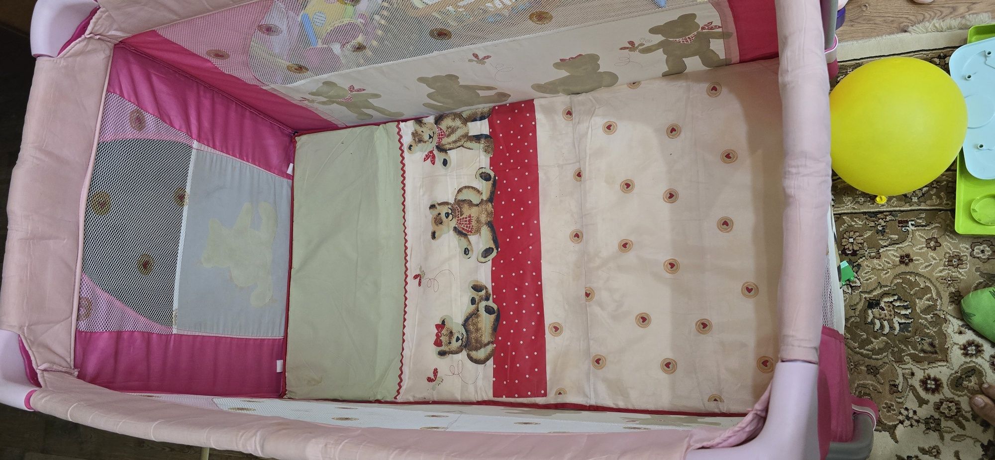 Манеж детский игровой+ кроватка+ люлька
