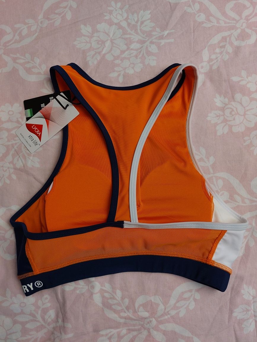 SUPERDRY sport bikini top