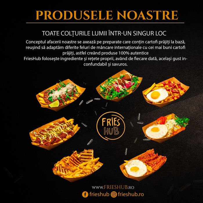Franciza FriesHub Afacere Restaurant / FastFood