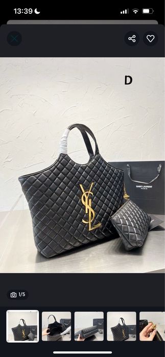 Geanta Ysl piele naturala pe comanda