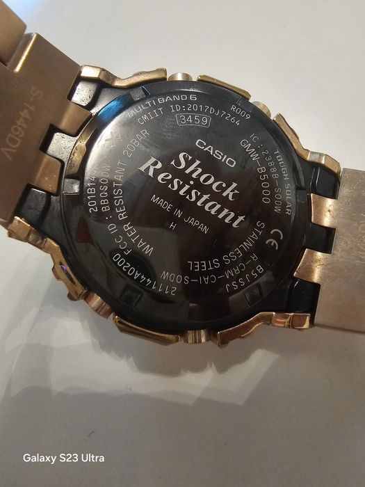 Casio G-SHOCK  The Origine GMW -B5000GD-4ER