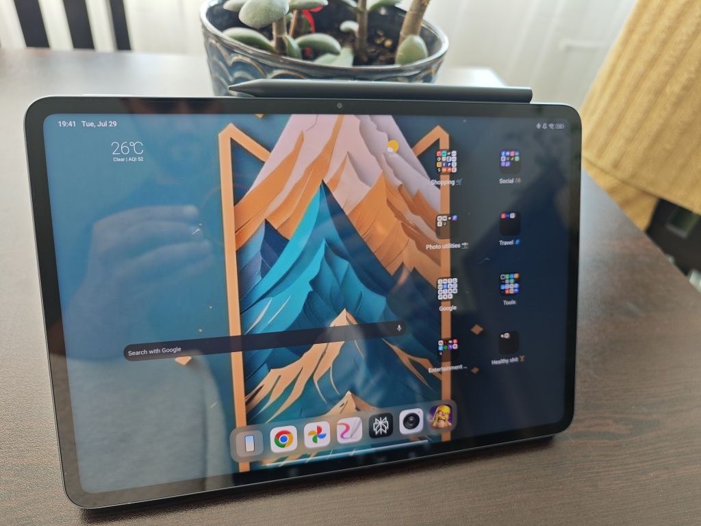 Таблет Xiaomi Pad 6S Pro 12.4 - 256GB/8GB + оригинален кейс и писалка