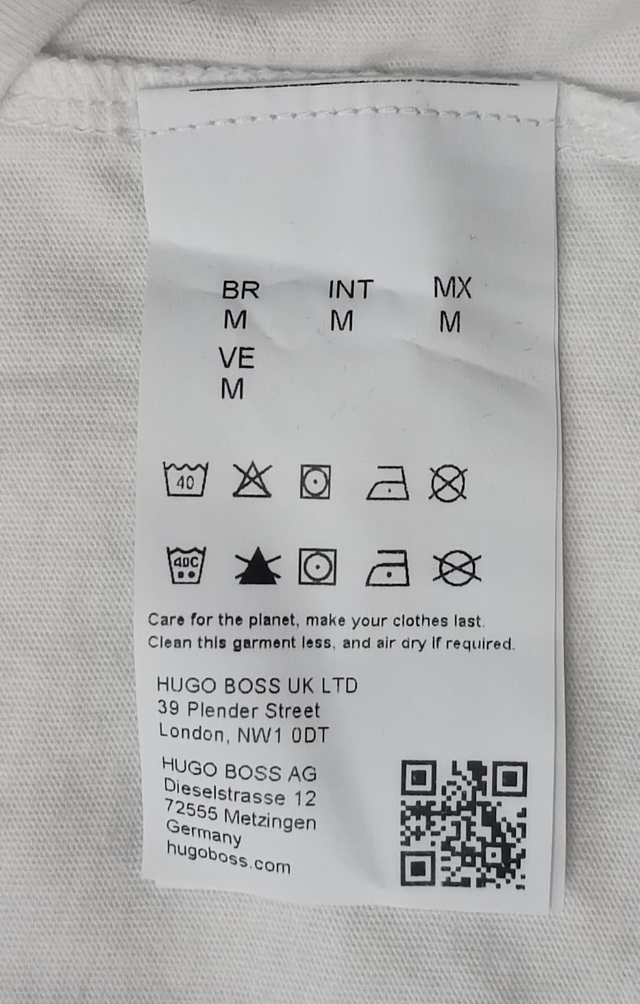 Hugo Boss T-Shirt оригинална тениска M Бос памучна фланелка