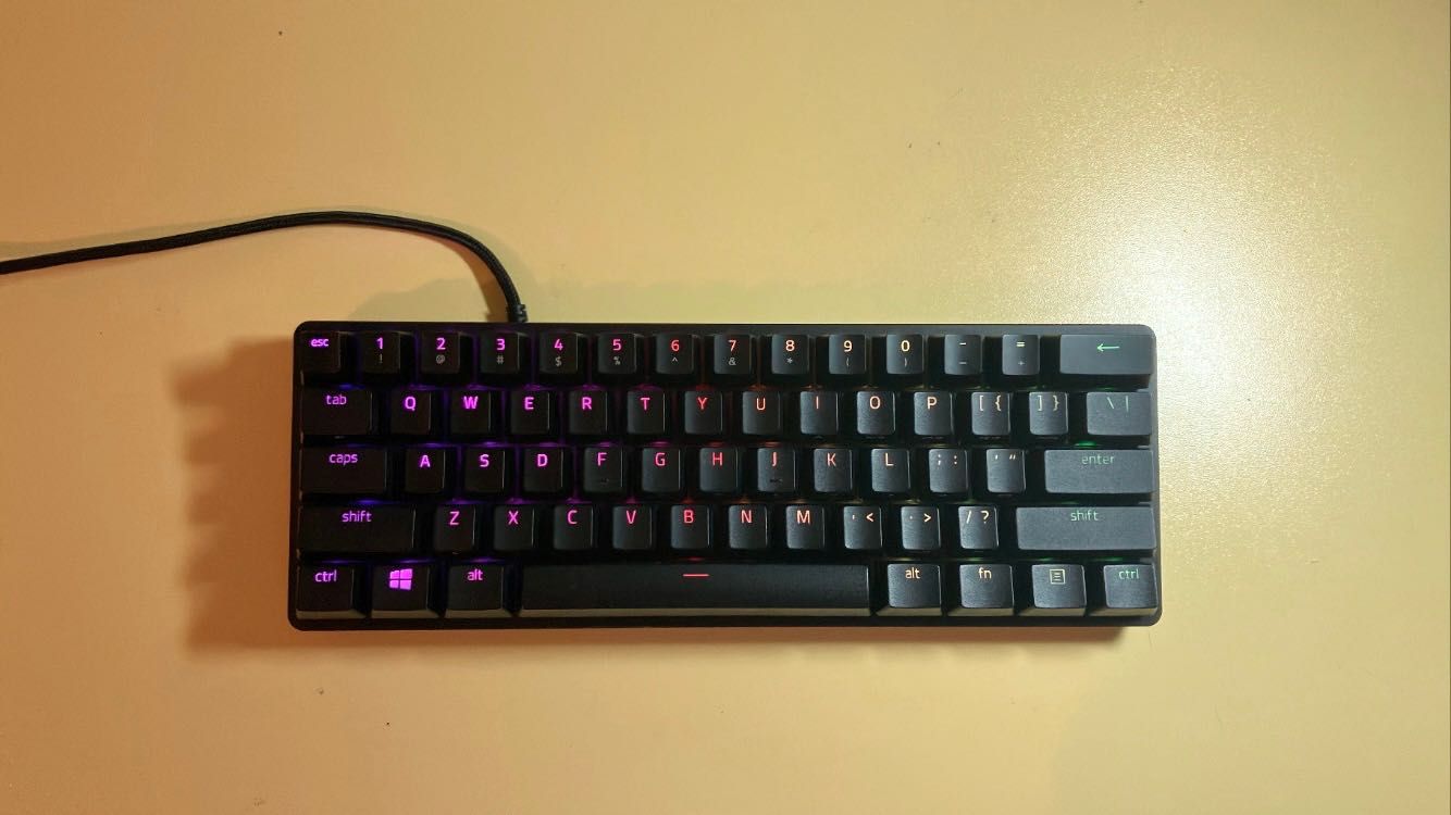 Геймърска клавиатура Razer huntsman mini