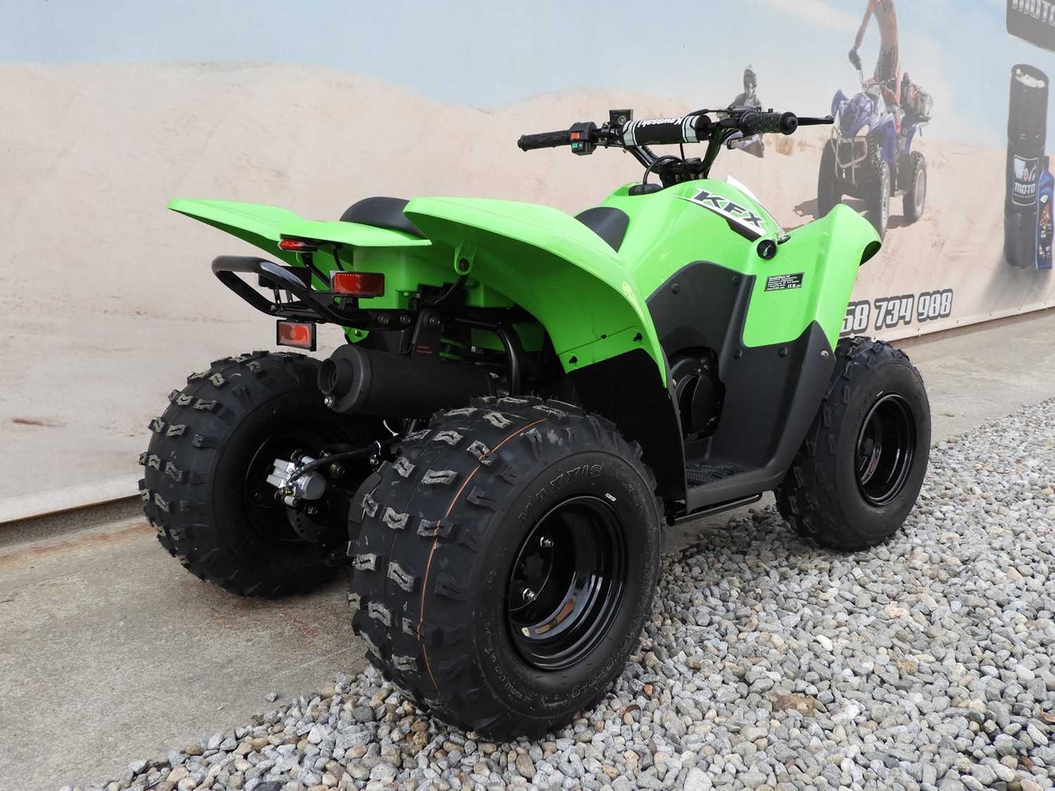 Promo ATV Kawasaki KFX90 pentru copii 2023 | Rate | Leasing