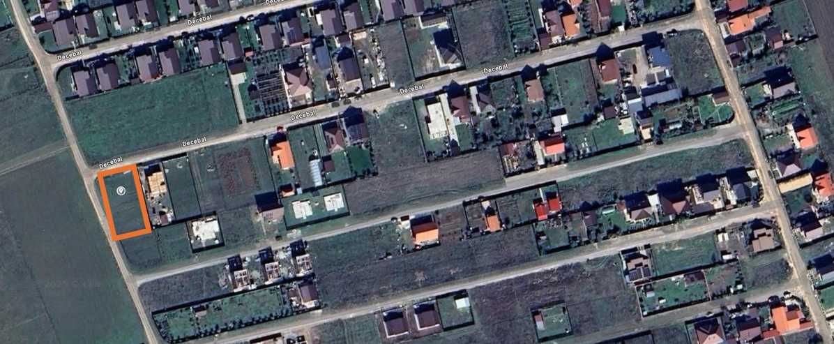 Teren Intravilan 900mp – Constructie Casa – Harman str Decebal