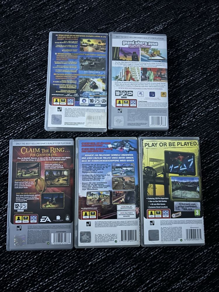 5x jocuri PSP