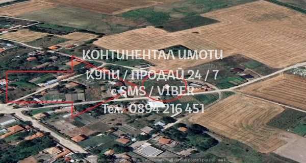Парцел 700м2 между къщи до ток и вода на тихо място - код 62181