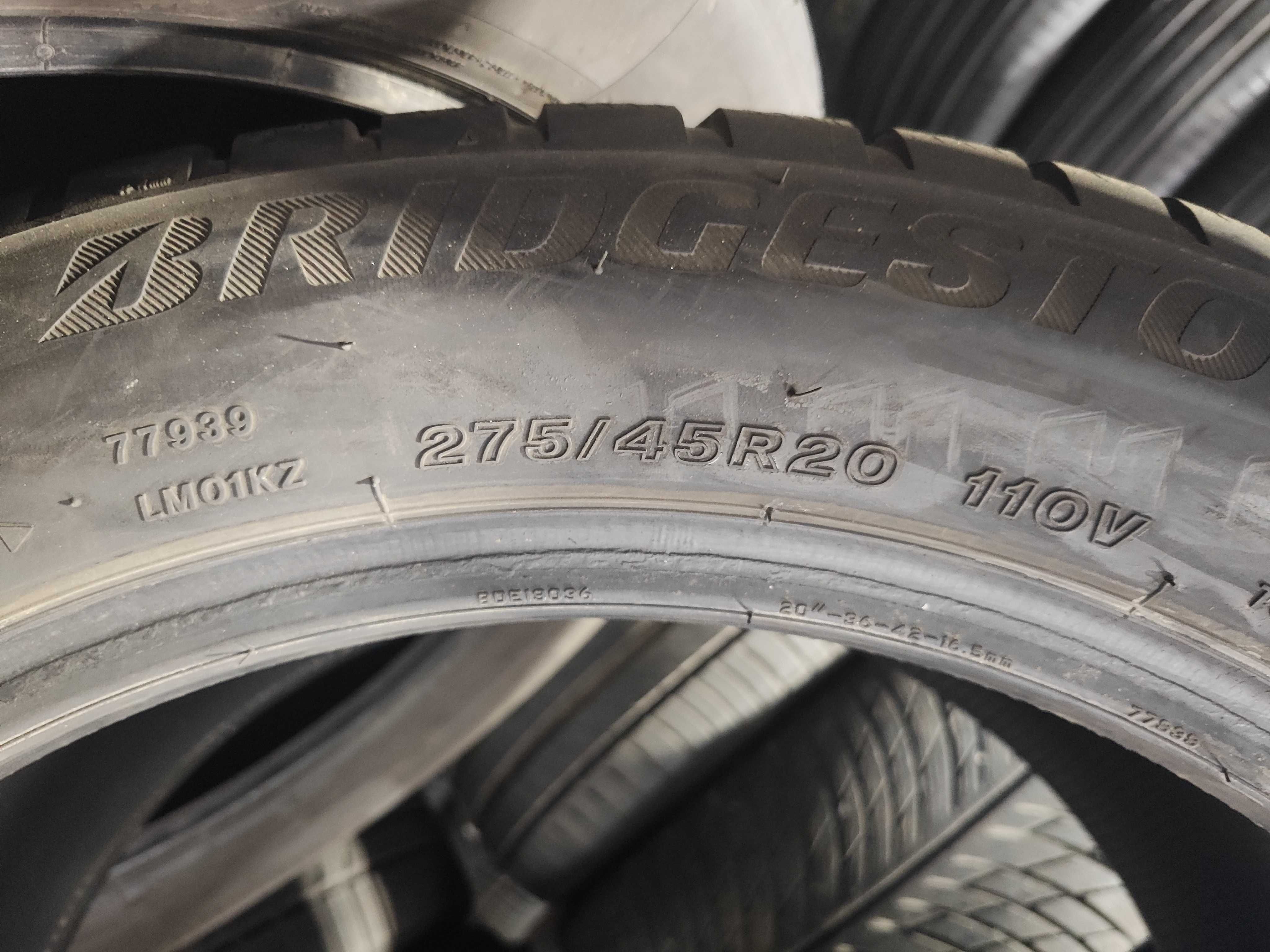 1бр.зимна гума 275/45/20 Bridgestone
