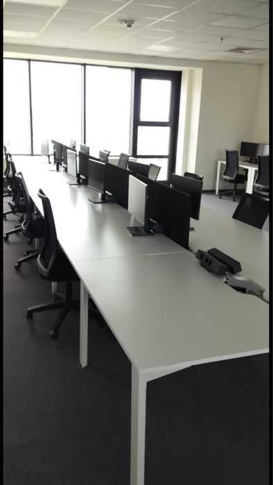 Офис бюро 120х80 см – стабилна конструкция, 30 бр. налични