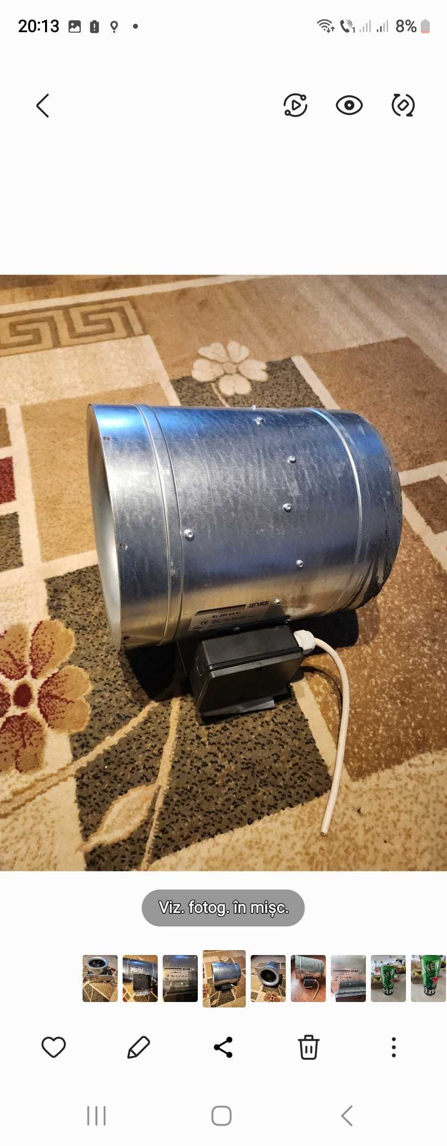 Ventilator aer profesional