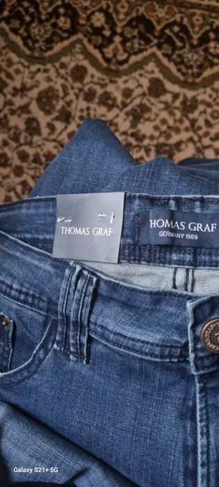 Джинсы новые размер 56 германской фирмы Тhомас Graf