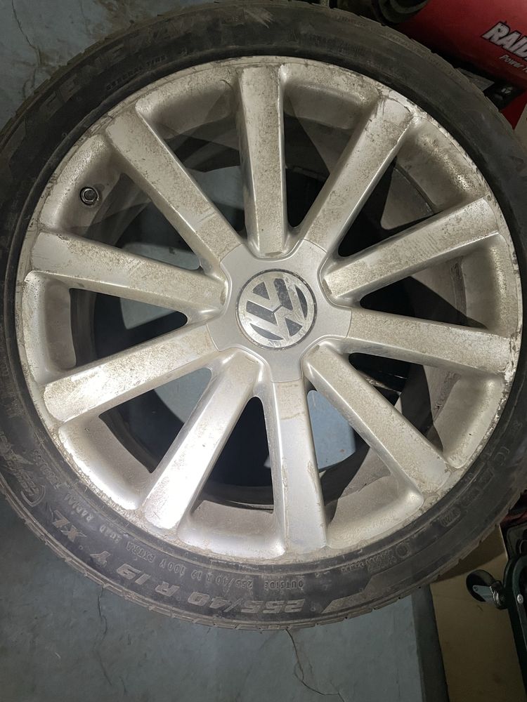 Джанти с гуми 19 5x112 от VW Phaiton