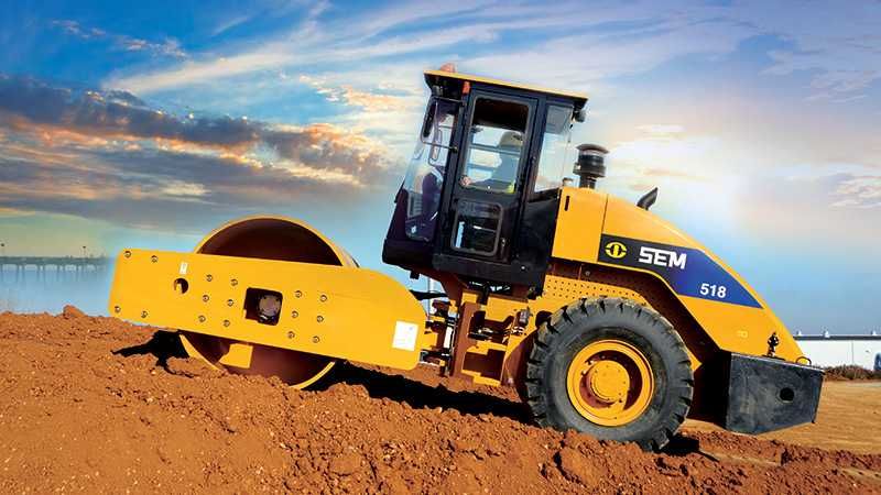 Грунтовый каток SEM 518 (18 тонн)