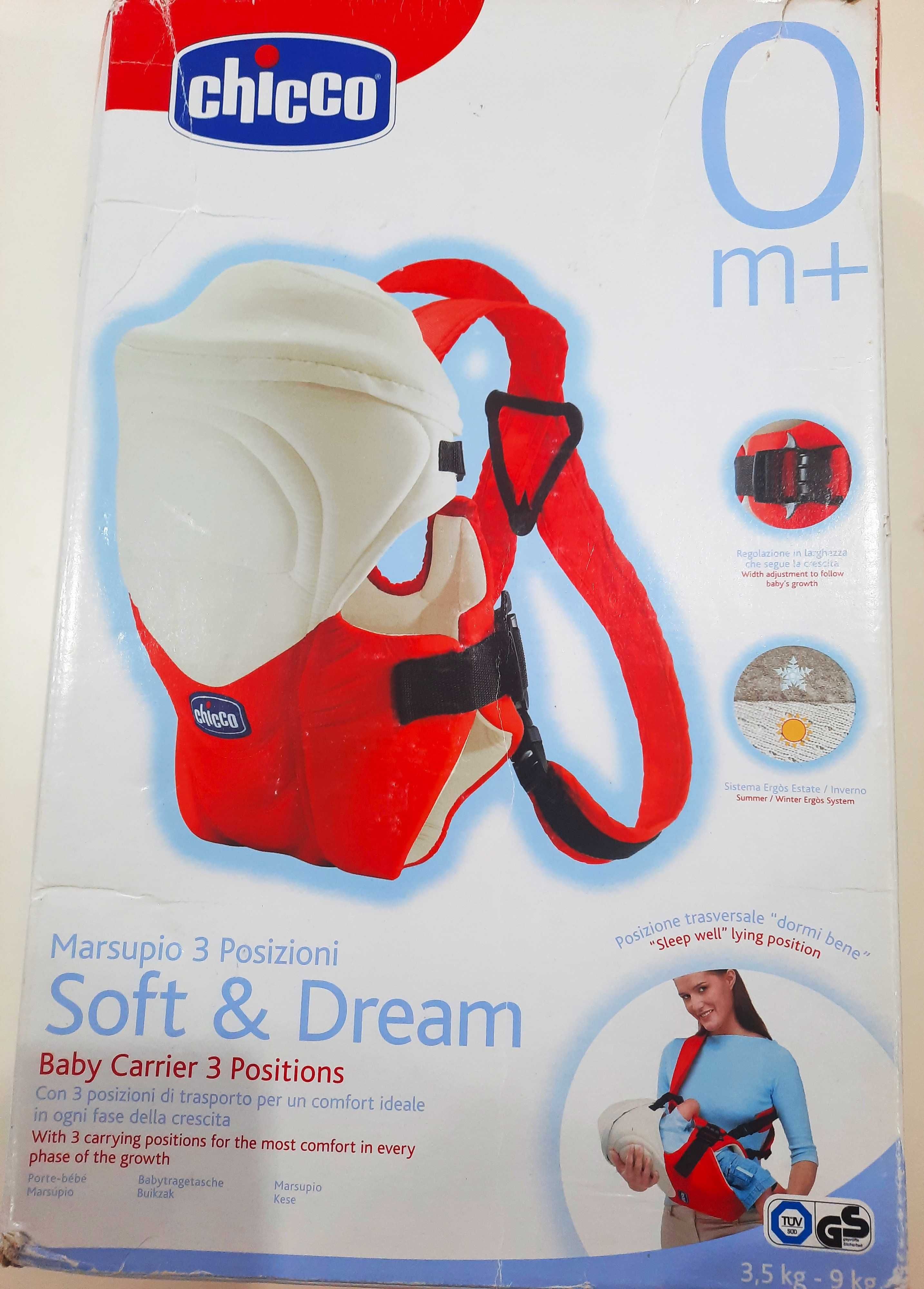 Chicco Soft & Dream кенгуру за бебе - НОВО
